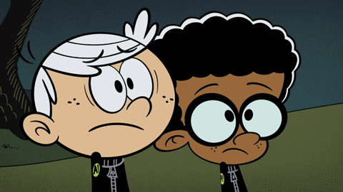 the loud house,animation,friends,cartoon,scared,nickelodeon,caught,in trouble,lincoln loud,hollering