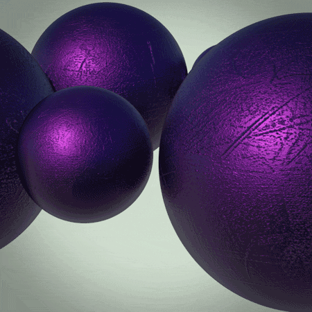 c4d,abstract,3d,scratch,cinema 4d,animation,loop,artists on tumblr,metal,motion graphics,purple,render