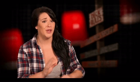 Animated GIF: cmt lauren party down south.