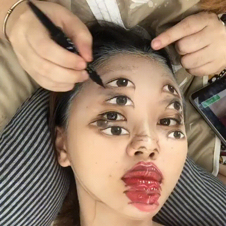 illusion,makeup
