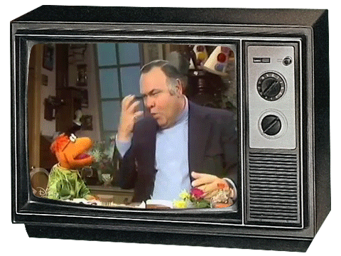 scooter,muppets,tv,funny,hit,hurt,sesame street,smash,the muppet show,jonathan winters