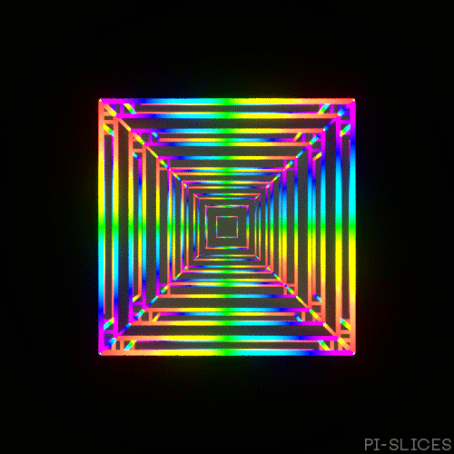 rainbow,abstract,trippy,pi slices