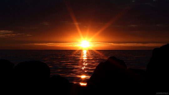 sunset,photography,water,cinemagraph,cinemagraphs,photographers on tumblr