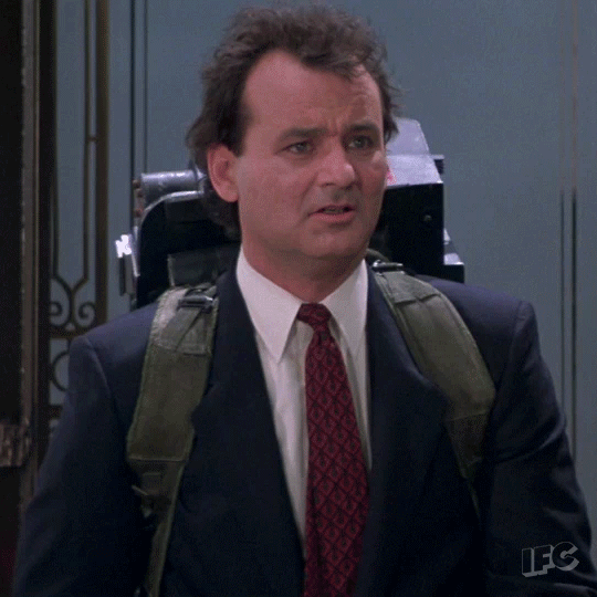 confused,ok,ghostbusters,agreed,bill murray,emo,emotions,ghostbusters 2,ghostbusters2