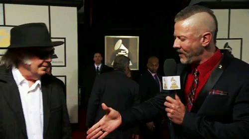 the grammys,music,grammys,red carpet,neil young,grammy live