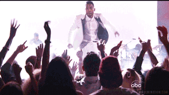 miguel,funny,wwe,wrestling,concert,ouch,oops,billboard