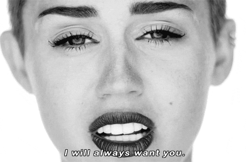 emotional,black and white,crying,miley cyrus,wrecking ball