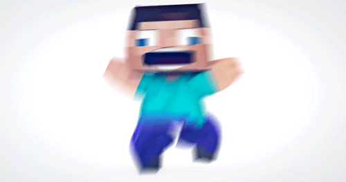 minecraft,steve,fangirling,gaming,animation