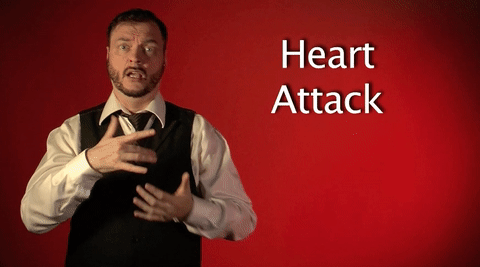 heart attack,sign language,sign with robert,deaf,american sign language,swr