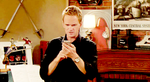 emails,email,how i met your mother,confused,phone,neil patrick harris,tinder,barney