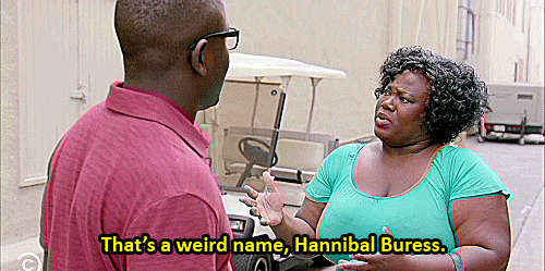 Why with hannibal buress my loves hannibal GIF.