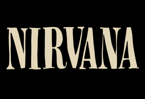 kurt cobain,black,music,90s,rock,singer,band,grunge