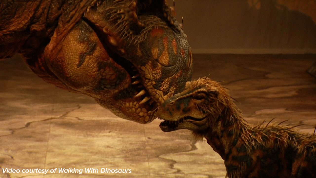 dinosaur,walking with dinosaurs,science,cool,puppet