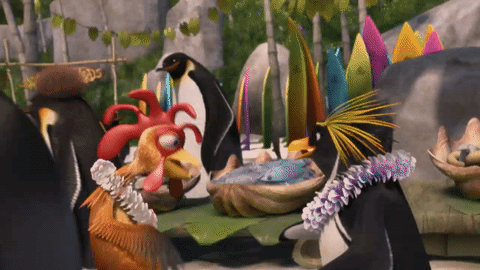 Sony animation surfs up GIF.