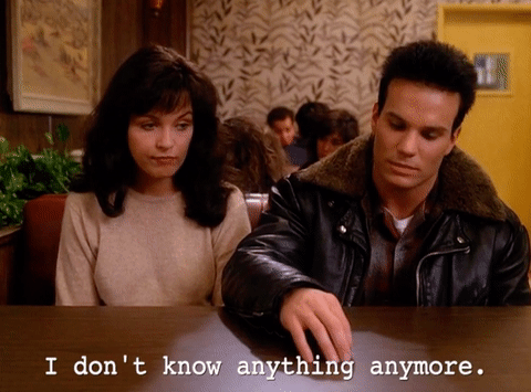 twin peaks,james marshall,season 2,episode 3,showtime,idk,i dont know,sheryl lee,james hurley,maddy ferguson,double r diner