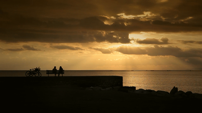 sunset,cinemagraph,greece