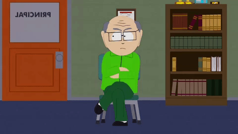 southpark,pissed,tv,angry,mad,comedy central,annoyed,resting bitch face,where my country gone,19x02,rbf,garrison,crossing arms,crossed arms