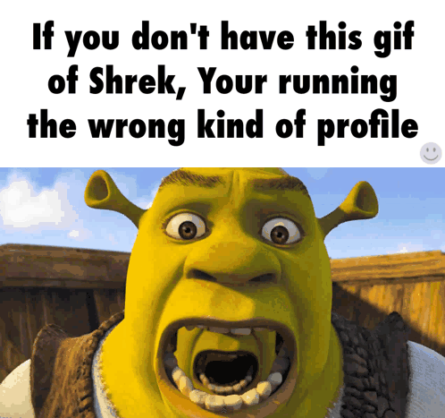 Shrek GIF.
