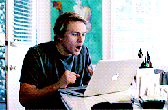 success,laptop,computer,hacking,yes,charlie hunnam,hacker