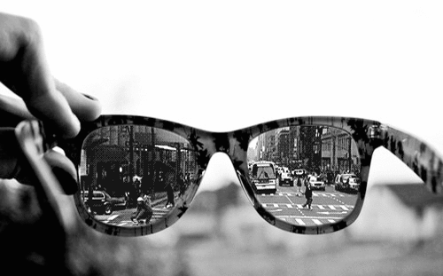 focus,glasses,city,black and white,pictures,shades