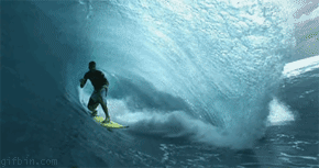 surfing,tunnel