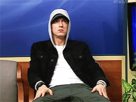 interview,stephen colbert,eminem,lmao,eminem s,you all need to watch it,ill some more later i gotta go,this interview is just hilarious