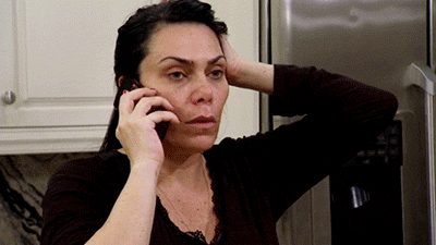 realitytvgifs,mob wives,shocked,phone,renee graziano