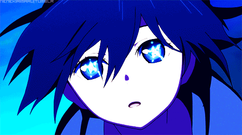 anime,blue,eyes,blink