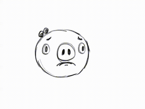 pig,animation,cartoon,artists on tumblr,2d animation,bros,angry birds