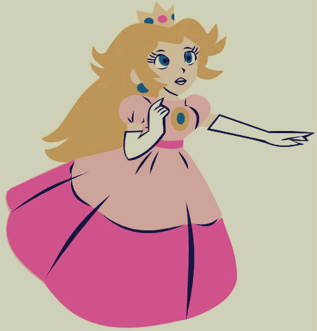 kawaii,princess peach