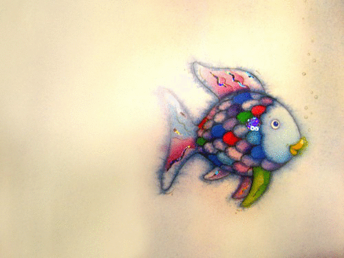 rainbow fish,fish,marcus pfister