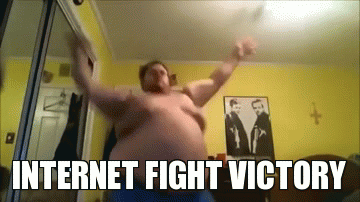 Know victory meme GIF.