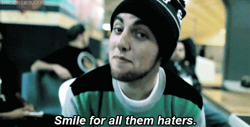 haters,music,smile,mac miller