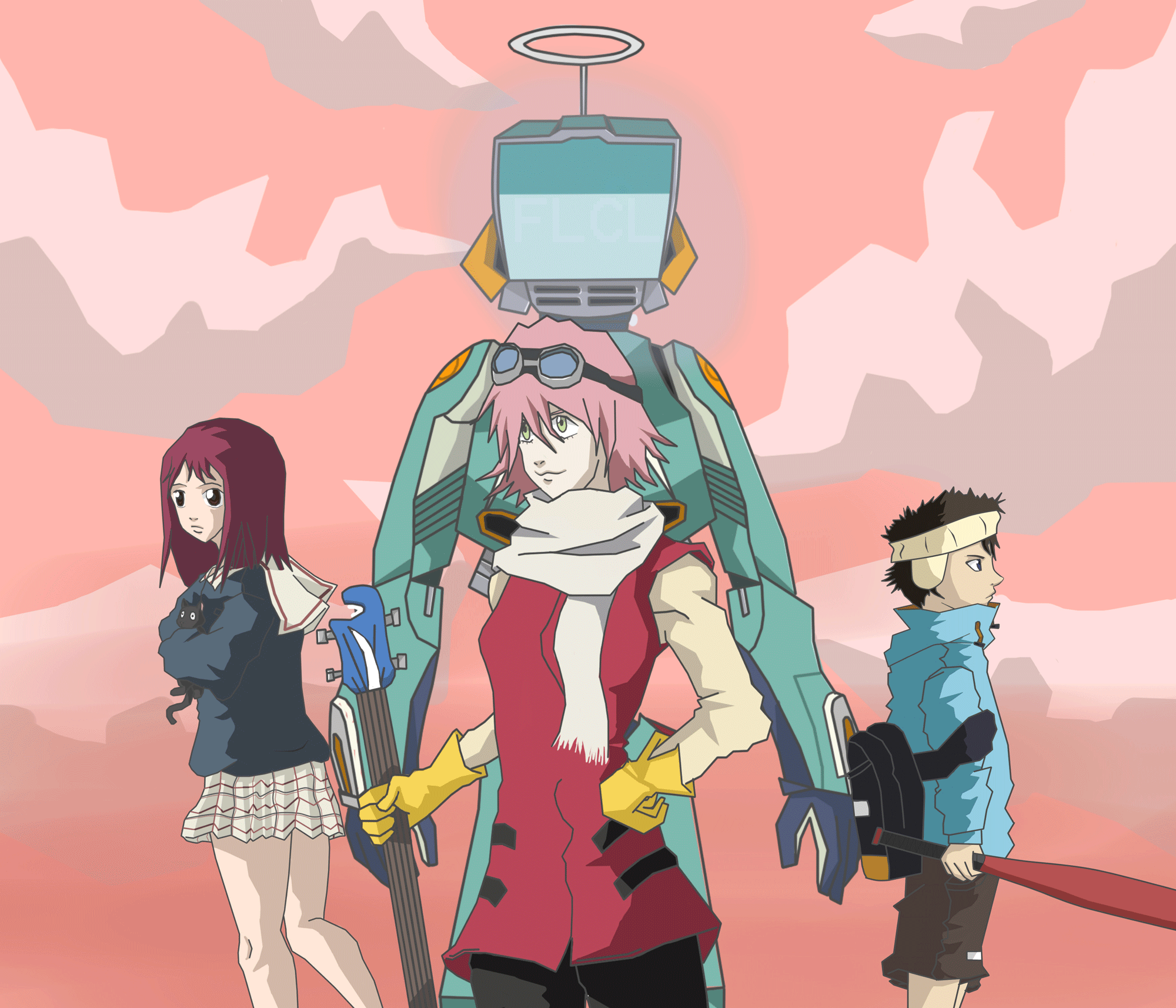 Фури кури. FLCL (Fooly Cooly).