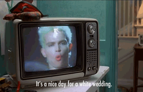 grunge,punk,billy idol,90s,white wedding