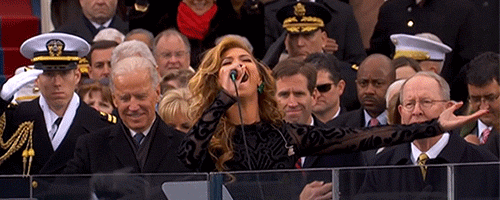 karaoke,fail,beyonce,singing,falling,confident,inauguration 2013