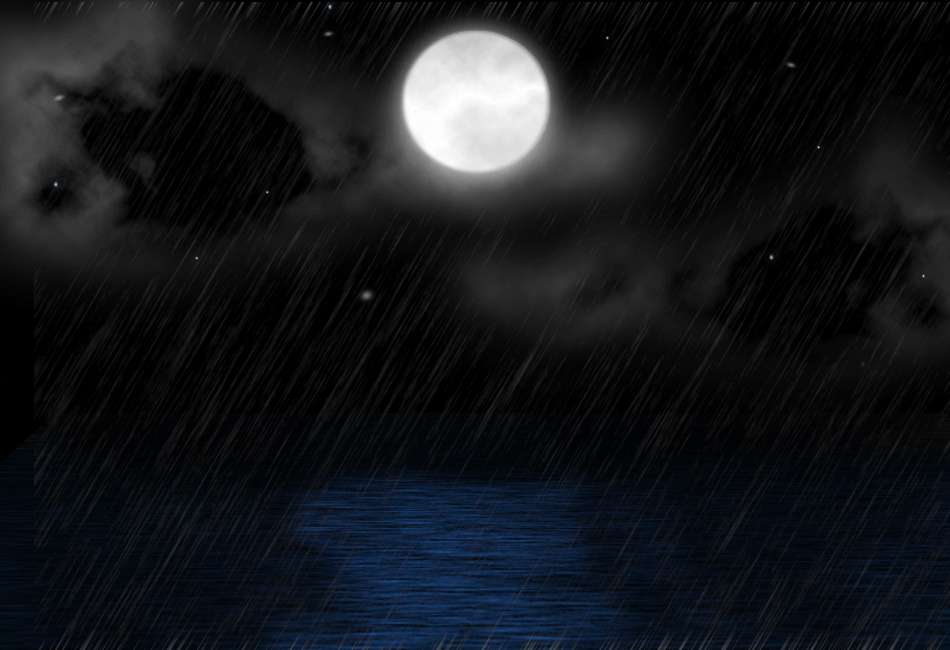 Gif картинки ночь. Ночь Луна дождь. Ночь гиф. Лунная дождливая ночь. Лунный дождь.