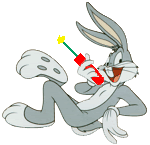 Animated GIF: bugs bunny.