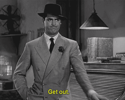 cary grant,get out,vintage