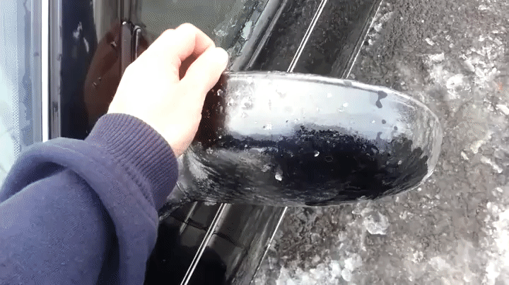 car,satisfying,ice,mirror