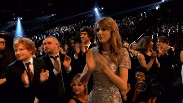 taylor swift,clapping,applause