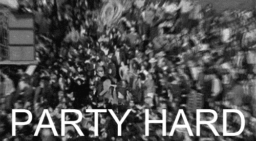 Party gif анимация. Party hard прикол. Party hard Мем. Хард гиф