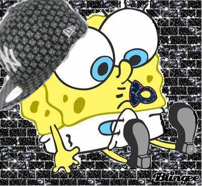 GIF animado: spongebob bob esponja bob esponja calça quadrada.