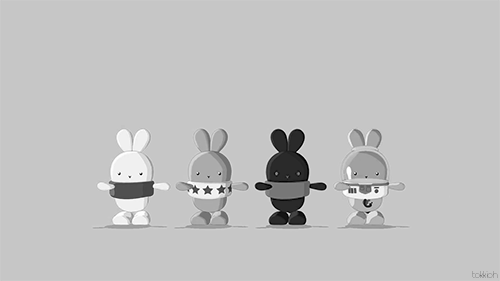 bunny,you are the best,star,bw
