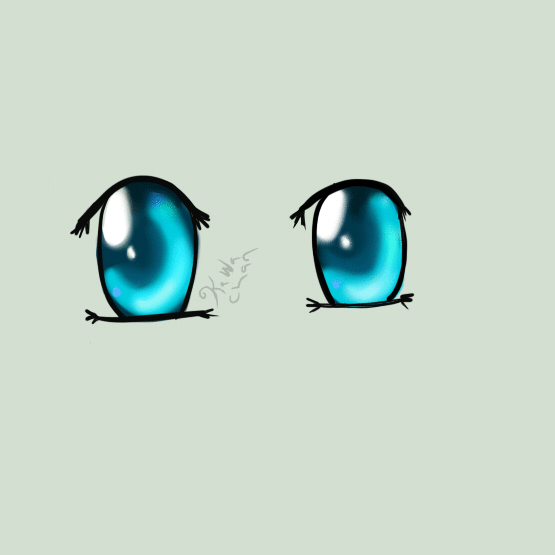 Двигающийся глаз. Глаза анимация. Глаза мультяшные. Глазки анимашки. Аниме глаза.