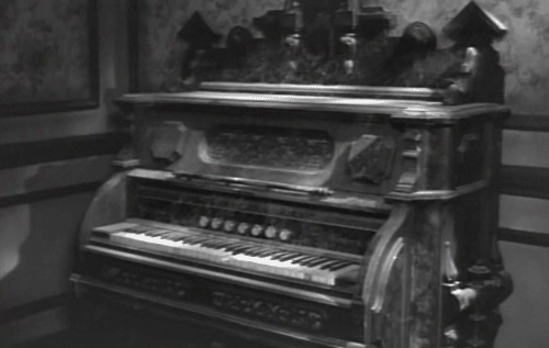 maudit,house on haunted hill,piano,william castle
