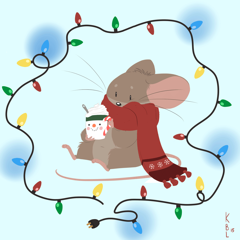 Включи мышонок дим. Мышь Сказочная. Мышка зимой. Мышонок иллюстрация. Сказочный мышонок.