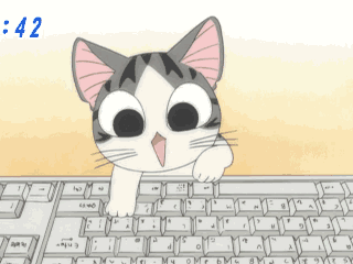 anime,cute,cat,kawaii