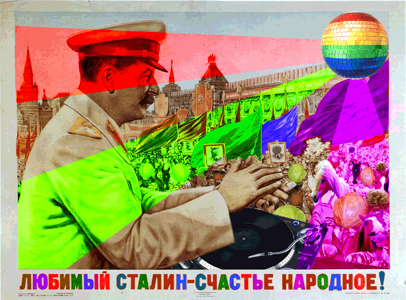 stalin,rainbow