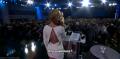 any questions,reality tv,beyonce,celebrities,super bowl